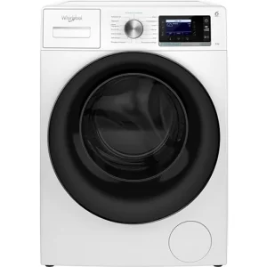 Lave linge hublot WHIRLPOOL W7X89B SILENCE FR (8kg) – Tambour 55L Label énergie A – Ultra silencieux 65dB Essorage élevé (1400 trs)