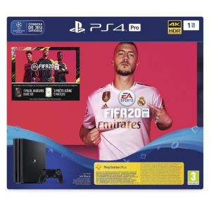 Console PS4 Pro 1To Noire/Jet Black + FIFA 20 + 14 Jours d’Essai PlayStation Plus – PlayStation Officiel