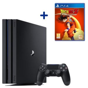 Console PS4 Pro 1To Noire/Jet Black + Dragon Ball Z: Kakarot